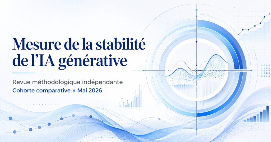 Mesure en temps réel de la stabilité de l’IA générative - Revue méthodologique publique, cohorte comparative de mai 2026