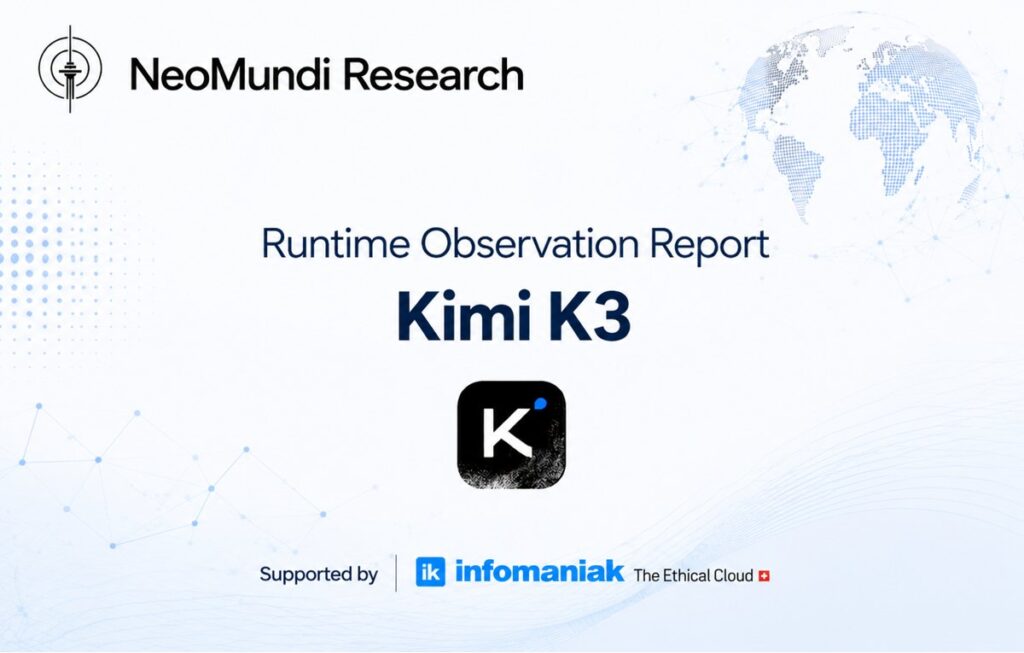 Kimi K3 Runtime Observation Report by NeoMundi Observatory