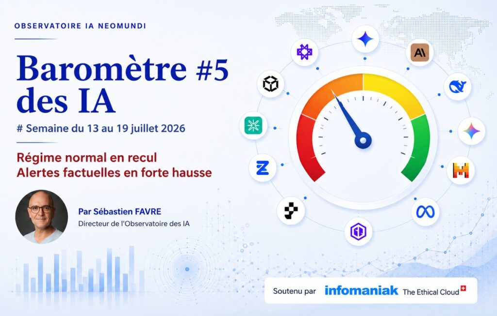 La Baromètre 5 des IA montre un changement de régime et active notre vigilance renforcée