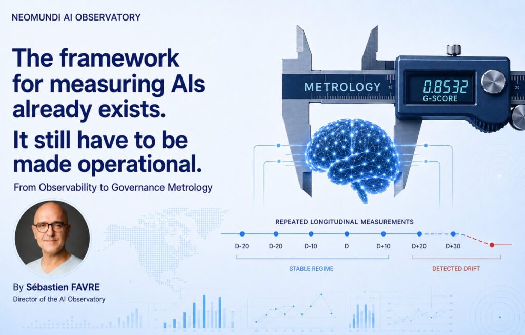 From the AI Observability to the Governance Metrology