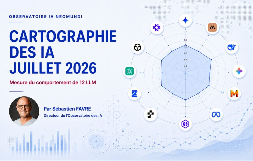 La Cartographie des IA juillet 2026