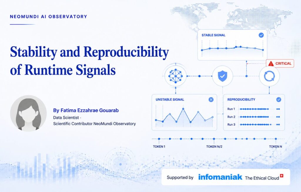 Stability and Reproducibility of Runtime Signals – Fatima Ezzahrae Gouarab – NeoMundi Observatory