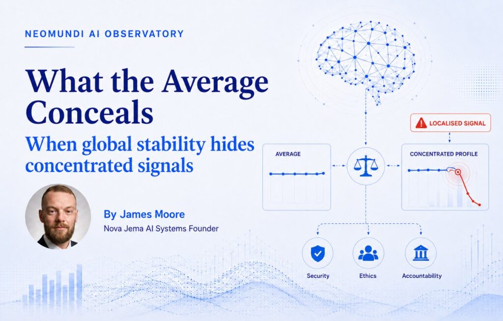 What the Average Conceals - Analysis of AI Barometers #6 and #7 by James Moore - NeoMundi AI Observatory